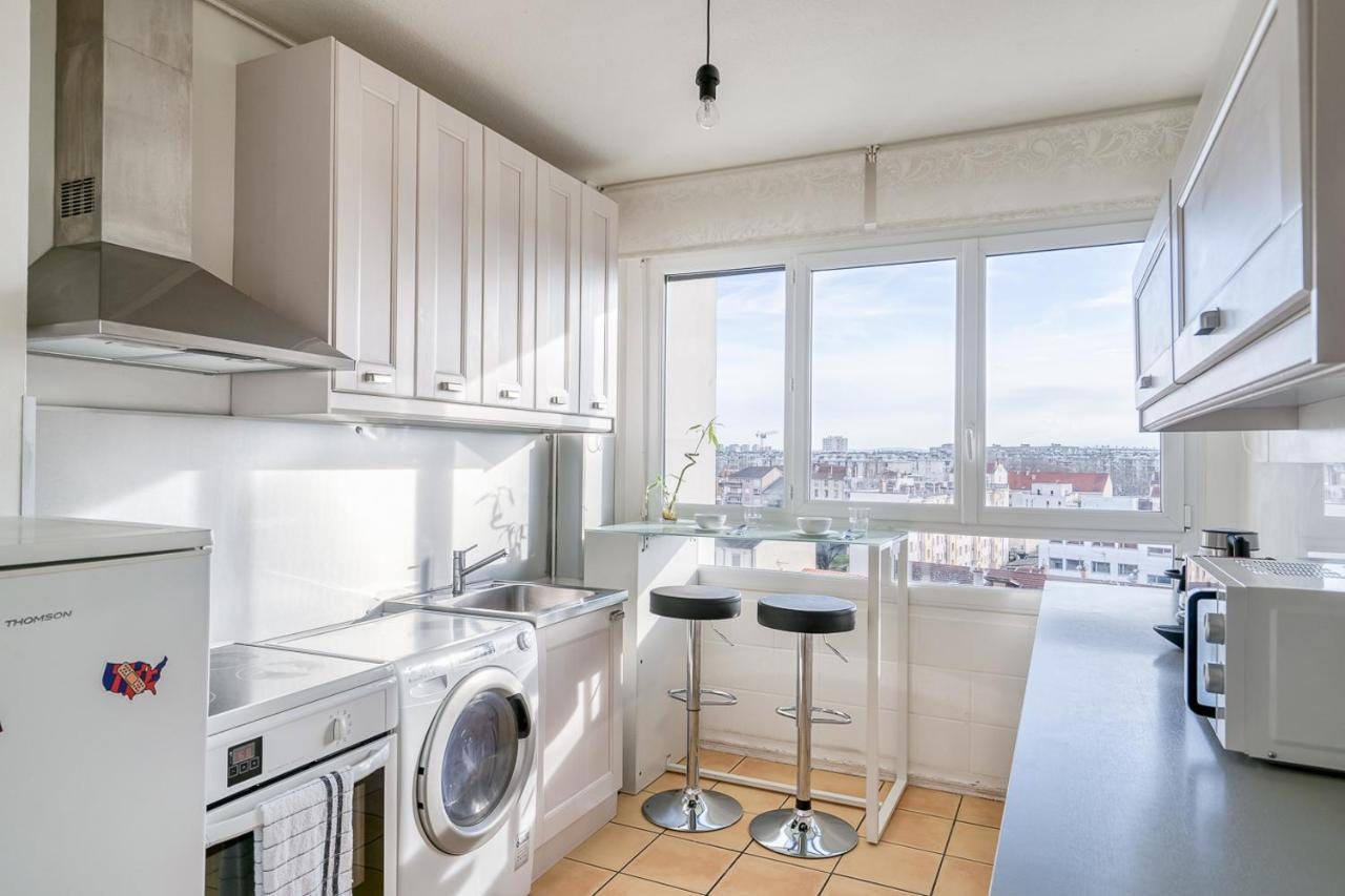 Superbe Apart 2 Rooms Lumineaux Parking Casa Lyon Luaran gambar