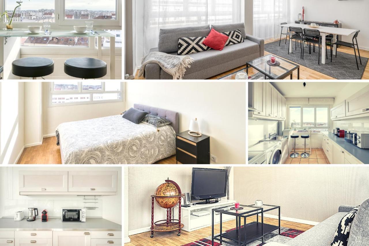 Superbe Apart 2 Rooms Lumineaux Parking Casa Lyon Luaran gambar