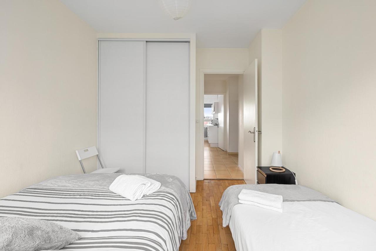 Superbe Apart 2 Rooms Lumineaux Parking Casa Lyon Luaran gambar